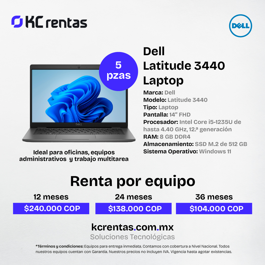 VENTA DE EQUIPOS DE COMPUTO SEMINUEVO
